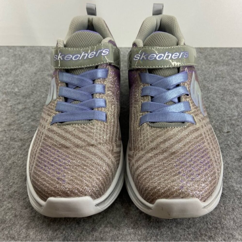 Skechers Kids Girls' Double Dreams Sparkle Active Sneaker Running Shoe Size 5 - Picture 3 of 12